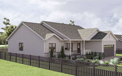 Country House Plan #963-01080 Elevation Photo