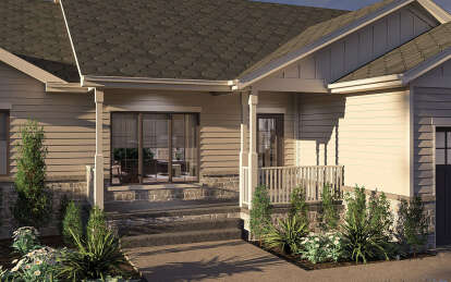 Country House Plan #963-01080 Elevation Photo