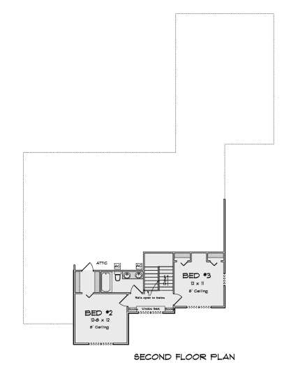 Second Floor for House Plan #4848-00435