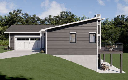 Country House Plan #1462-00124 Elevation Photo