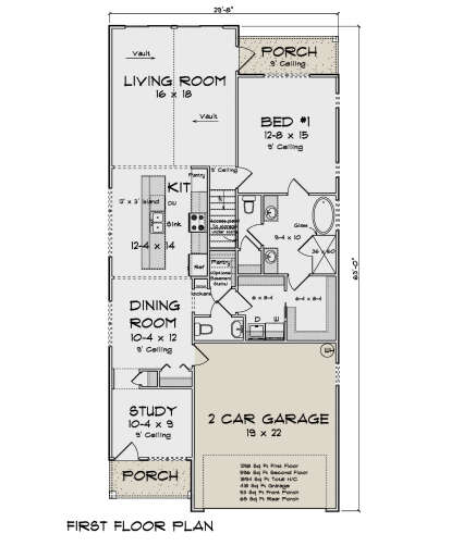 Main Floor  for House Plan #4848-00436