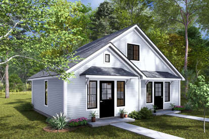 Cottage House Plan #4848-00437 Elevation Photo