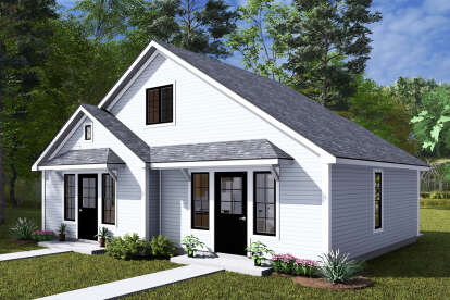 Cottage House Plan #4848-00437 Elevation Photo
