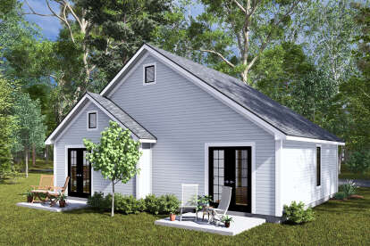Cottage House Plan #4848-00437 Elevation Photo