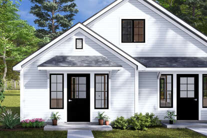Cottage House Plan #4848-00437 Elevation Photo