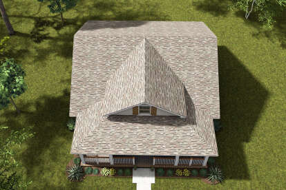 Country Plan - 820 Square Feet, 2 Bedrooms, 2 Bathrooms | Floor Plan ...