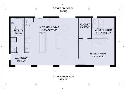Main Floor  for House Plan #625-00010