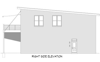 Modern House Plan #940-01204 Elevation Photo