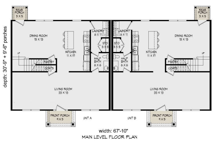 House Plan House Plan #32051 Drawing 1