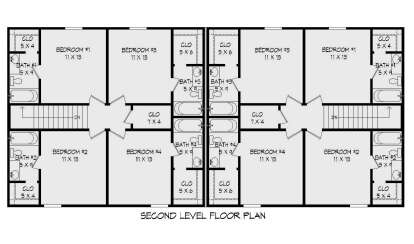 Second Floor for House Plan #940-01206