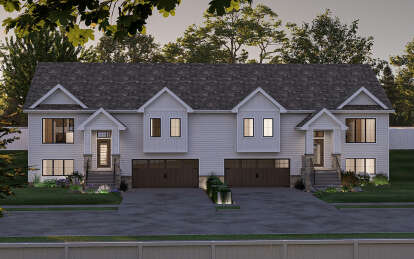 Craftsman House Plan #963-01082 Elevation Photo