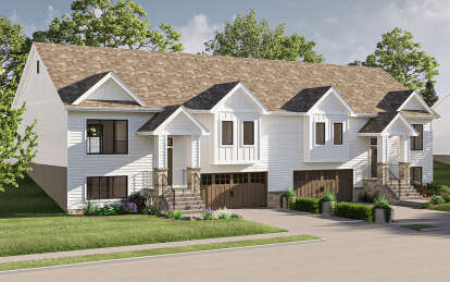 Craftsman House Plan #963-01082 Elevation Photo