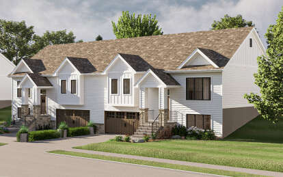 Craftsman House Plan #963-01082 Elevation Photo