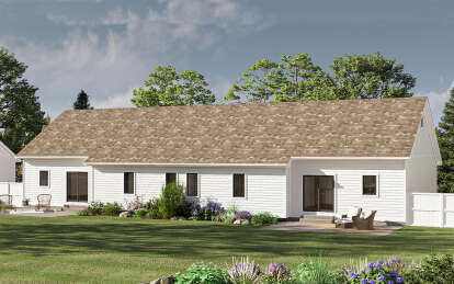 Craftsman House Plan #963-01082 Elevation Photo