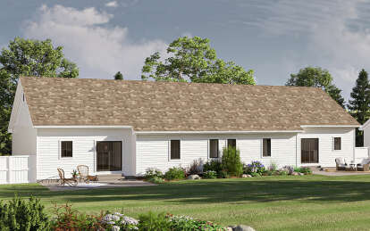 Craftsman House Plan #963-01082 Elevation Photo