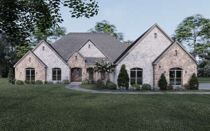European House Plan #8318-00400 Elevation Photo