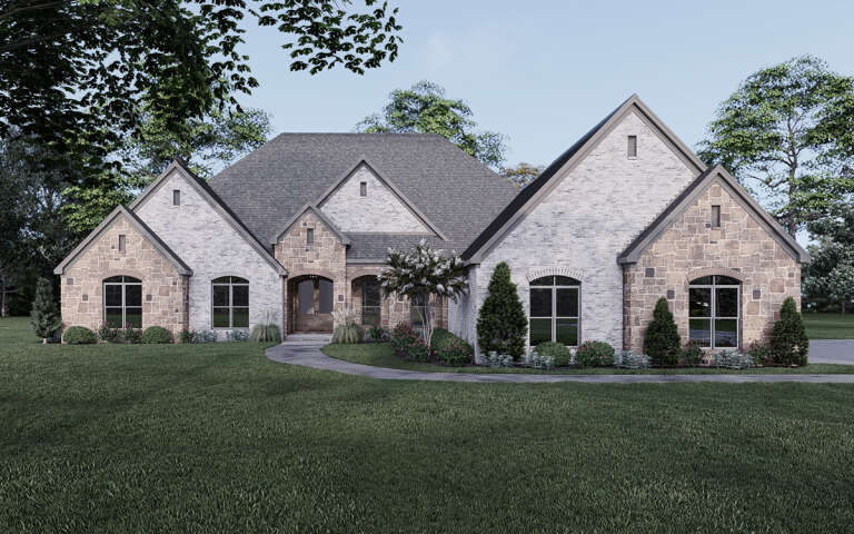 House Plan House Plan #32054 Front Elevation 