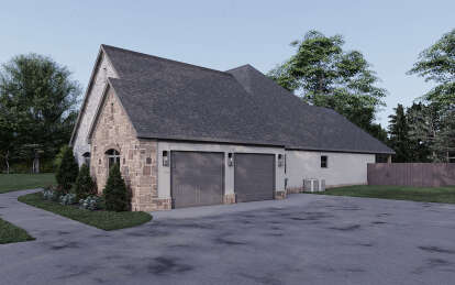 European House Plan #8318-00400 Elevation Photo