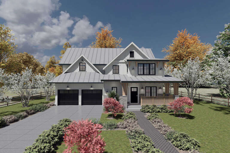 House Plan House Plan #32056 Front Elevation 