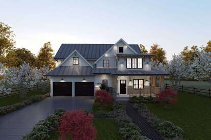 Craftsman House Plan #5984-00017 Elevation Photo