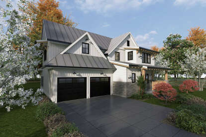 Craftsman House Plan #5984-00017 Elevation Photo