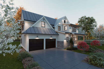 Craftsman House Plan #5984-00017 Elevation Photo