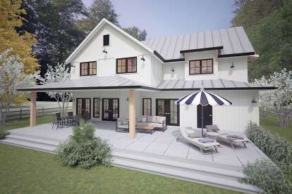 Craftsman House Plan #5984-00017 Elevation Photo