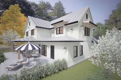 Craftsman House Plan #5984-00017 Elevation Photo