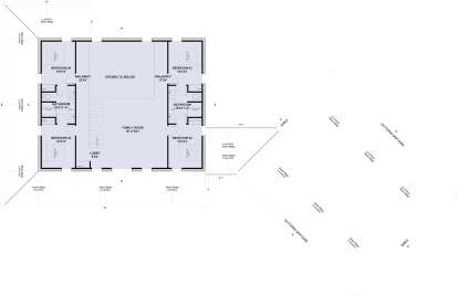 Second Floor for House Plan #625-00022
