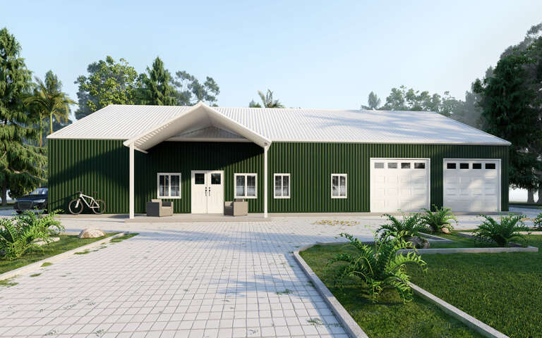 House Plan House Plan #32058 Front Elevation 