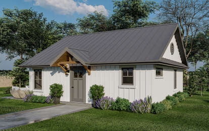 Cottage House Plan #8080-00005 Elevation Photo