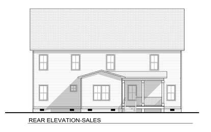 Modern Farmhouse House Plan #6261-00068 Elevation Photo