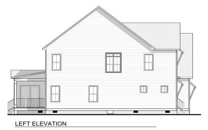 Modern Farmhouse House Plan #6261-00068 Elevation Photo