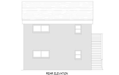 Modern House Plan #940-01207 Elevation Photo