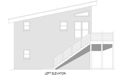 Modern House Plan #940-01207 Elevation Photo