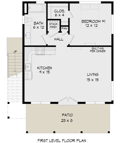 Unit A for House Plan #940-01207