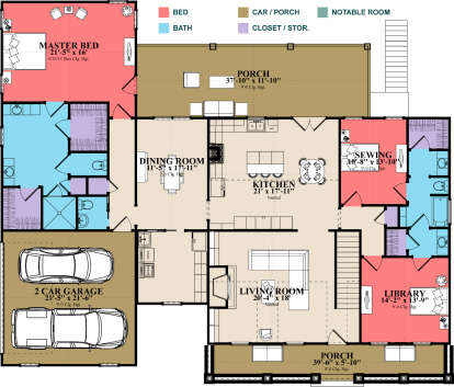 Main Floor  for House Plan #1070-00359