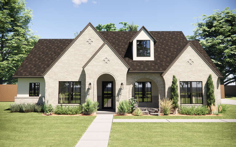 House Plan House Plan #32066 Front Elevation 