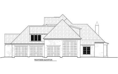 European House Plan #5995-00038 Elevation Photo