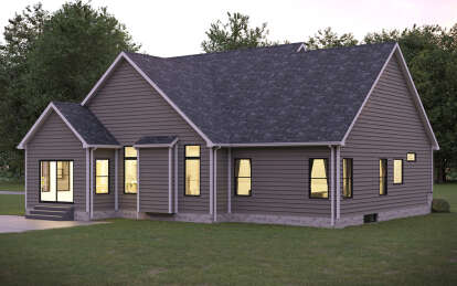 Craftsman House Plan #1958-00045 Elevation Photo