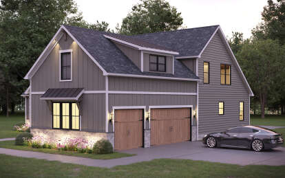 Craftsman House Plan #1958-00045 Elevation Photo