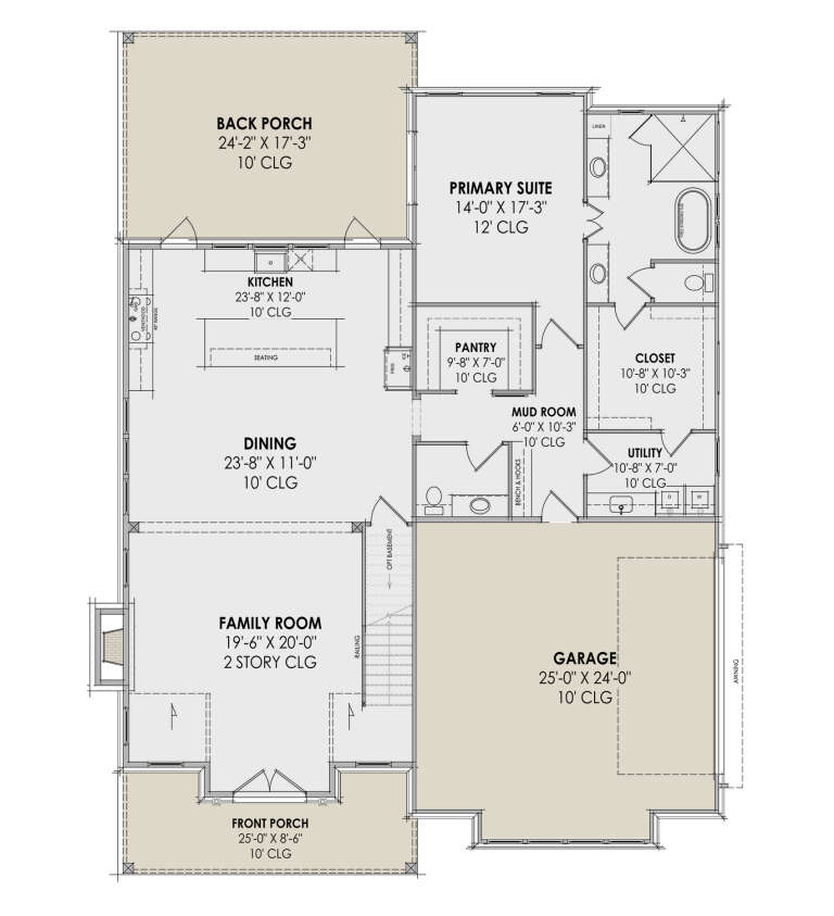 House Plan House Plan #32072 Drawing 1