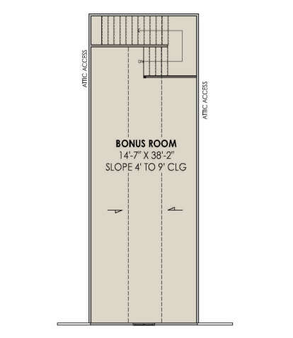 Bonus Room for House Plan #7983-00123
