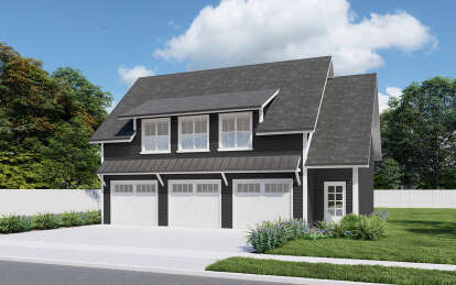 Modern Farmhouse House Plan #7568-00031 Elevation Photo