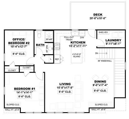 Second Floor for House Plan #7568-00031