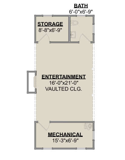 Main Floor  for House Plan #1462-00126