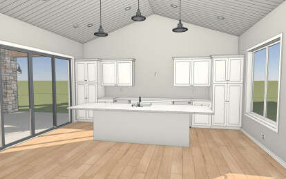 Modern Farmhouse House Plan #1462-00127 Additional Photo