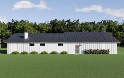 Barn House Plan #1462-00129 Elevation Photo