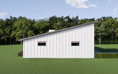 Barn House Plan #1462-00129 Elevation Photo