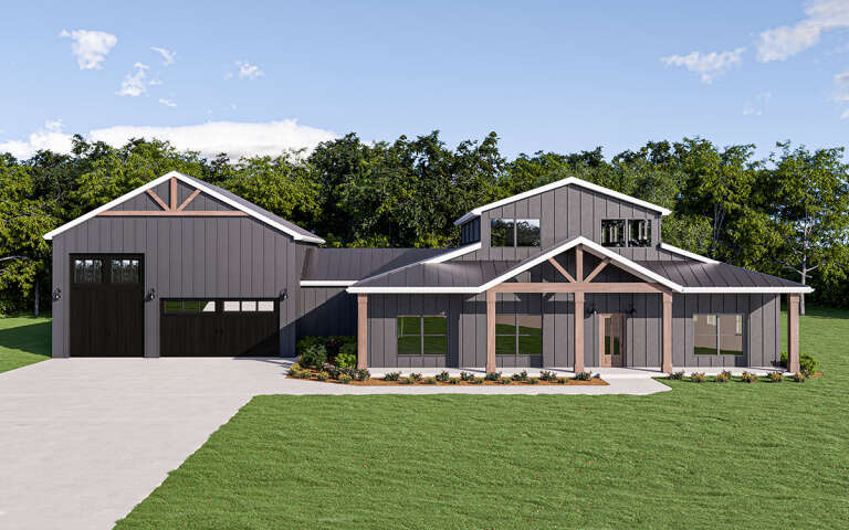 House Plan House Plan #32082 Front Elevation 